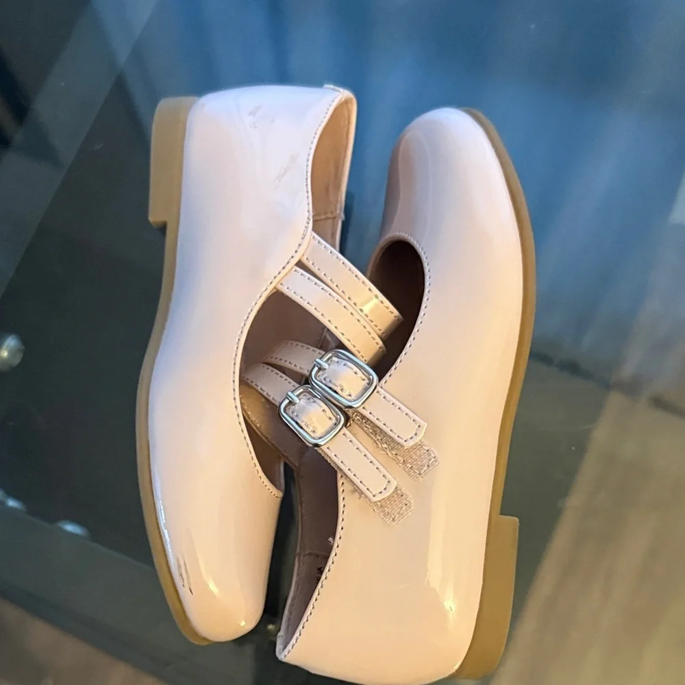 Christie & Jill Blush Pink Mary Jane Dress Shoes for Kids
